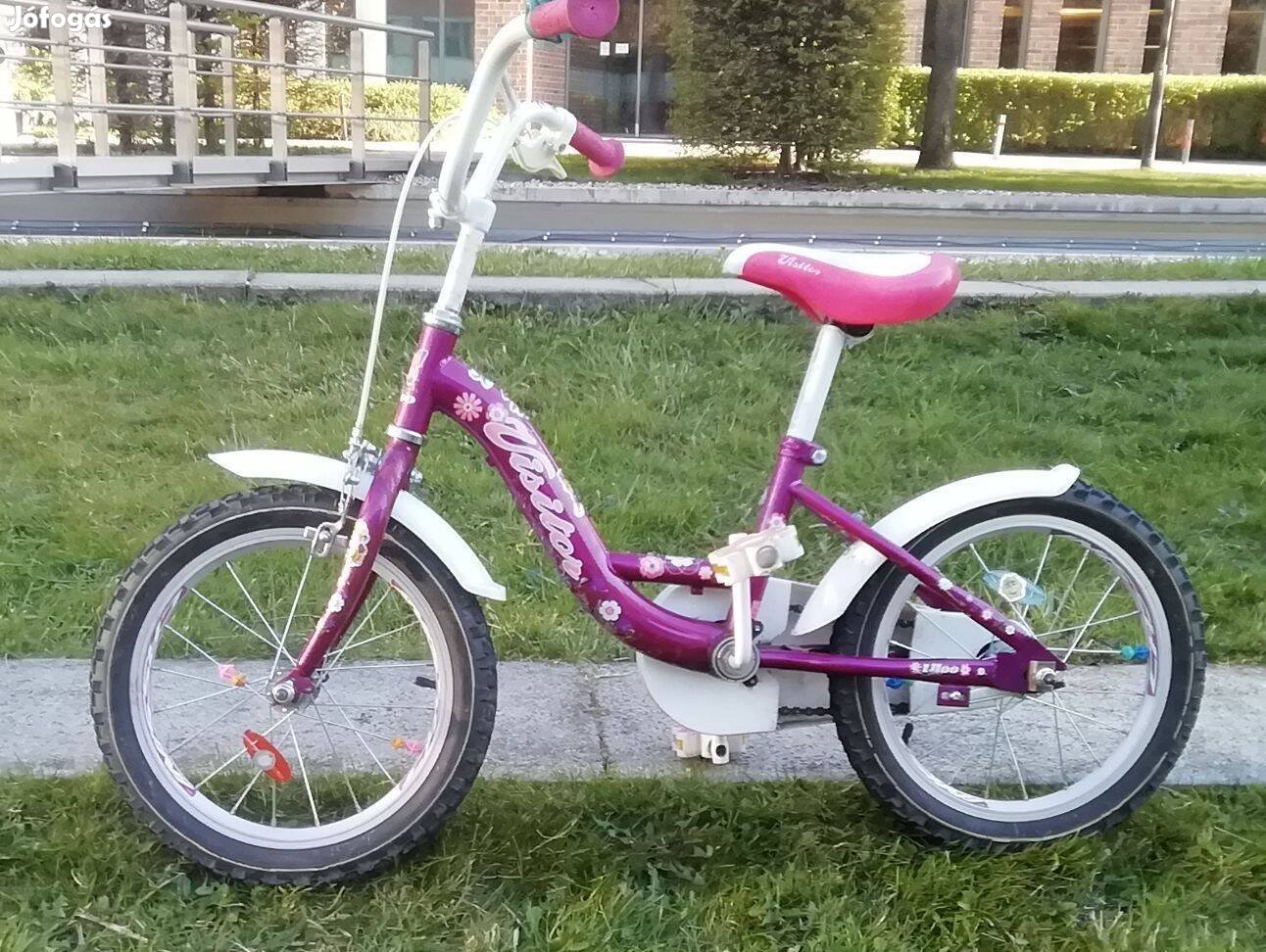 16-os lány gyermekkerékpár eladó