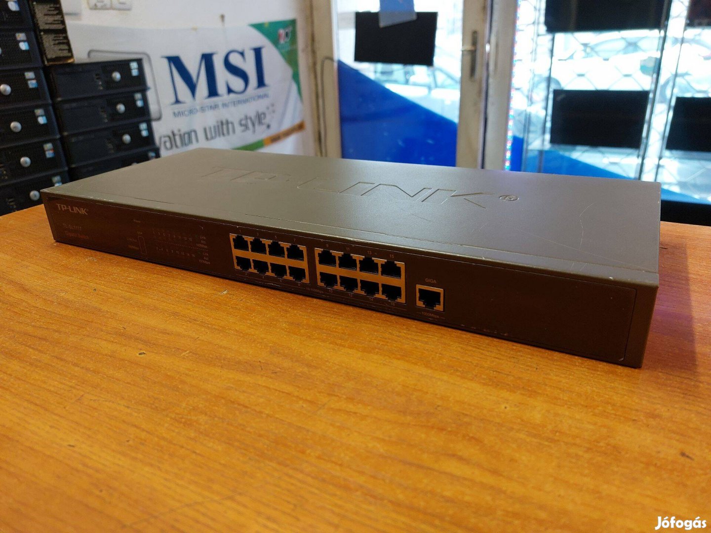 16 portos TP-link switch kiárusítás Akcióó!
