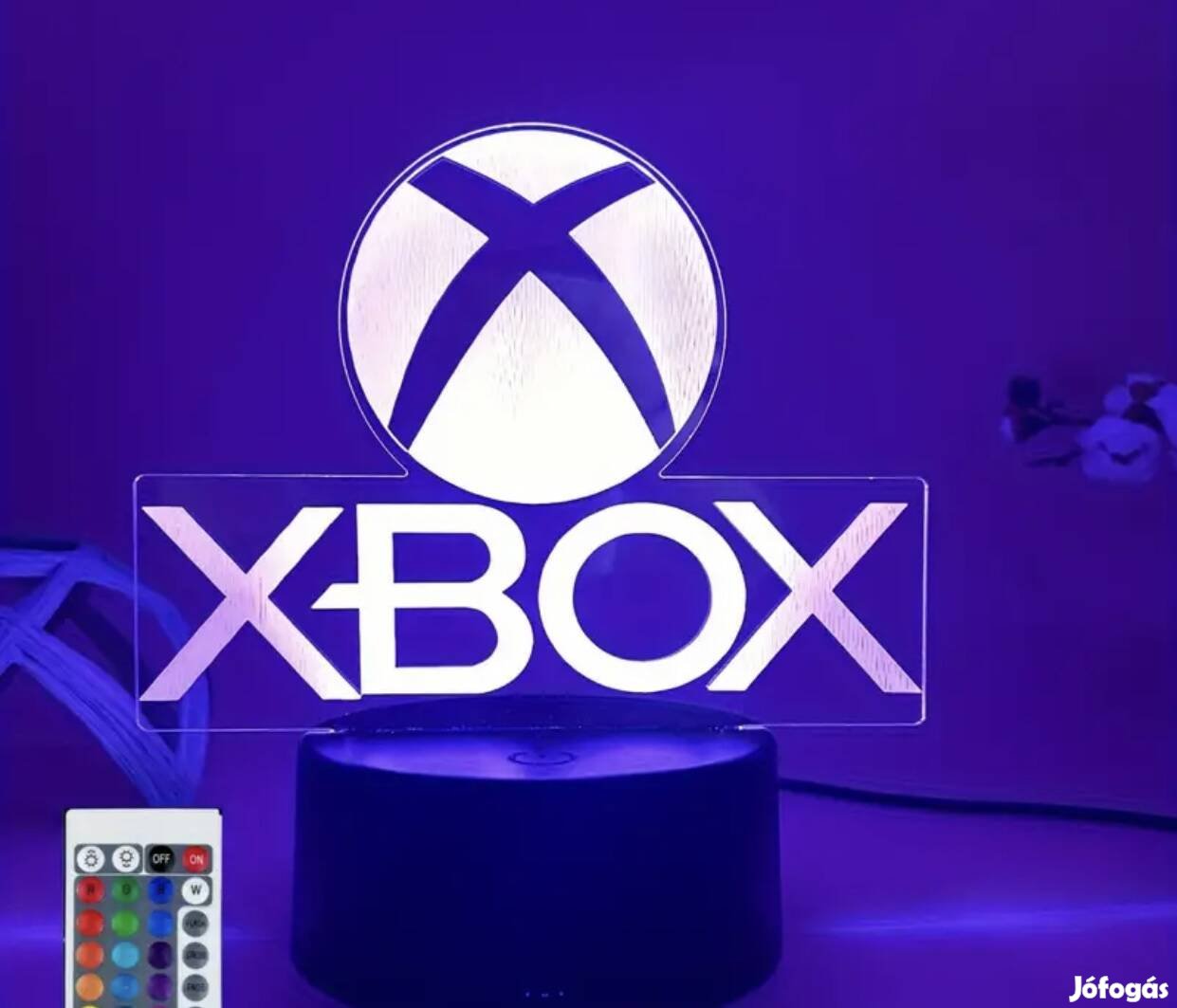 16 színes 3D asztali lámpa, Xbox