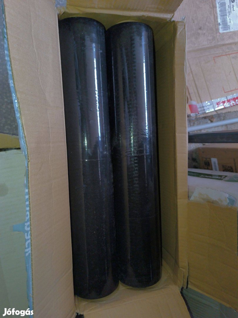 16 tekercs Fekete Sztreccsfólia Stretch