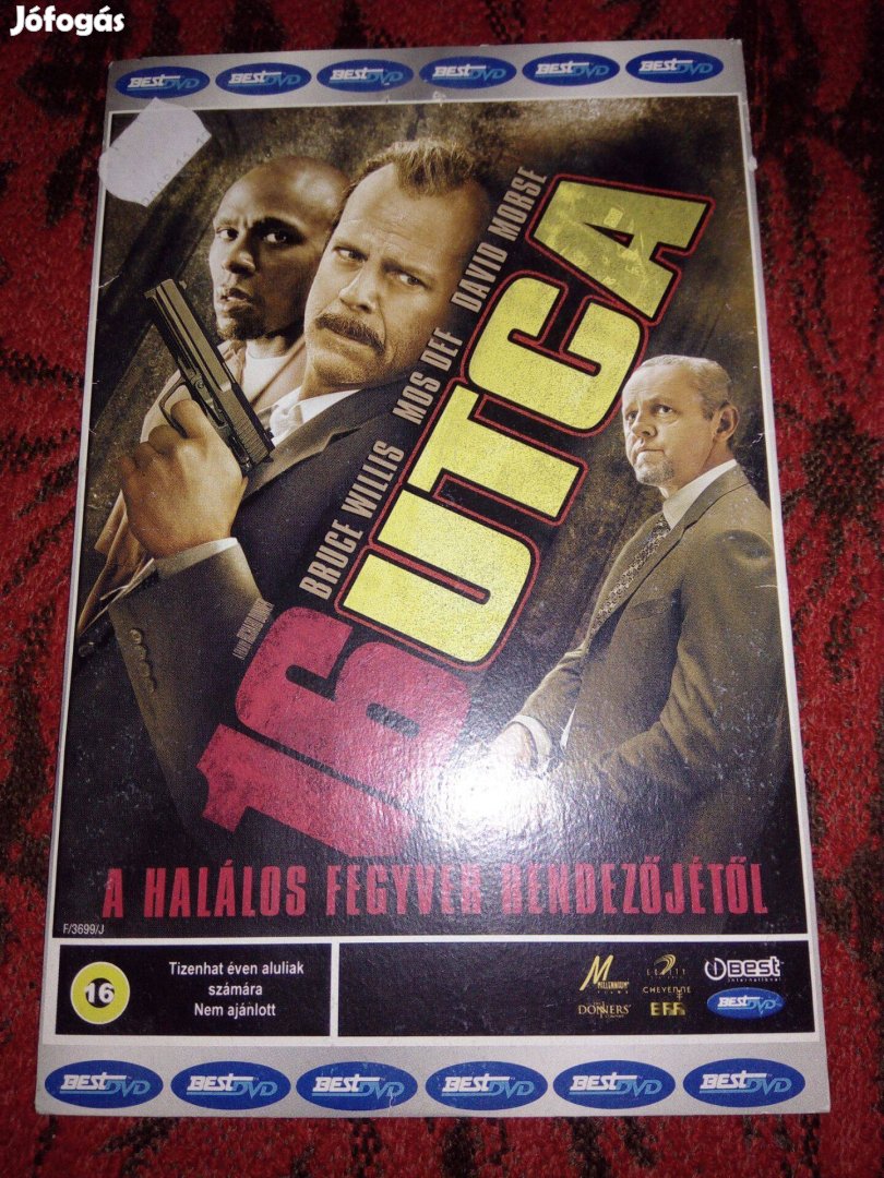 16 utca (Bruce Willis) dvd eladó!