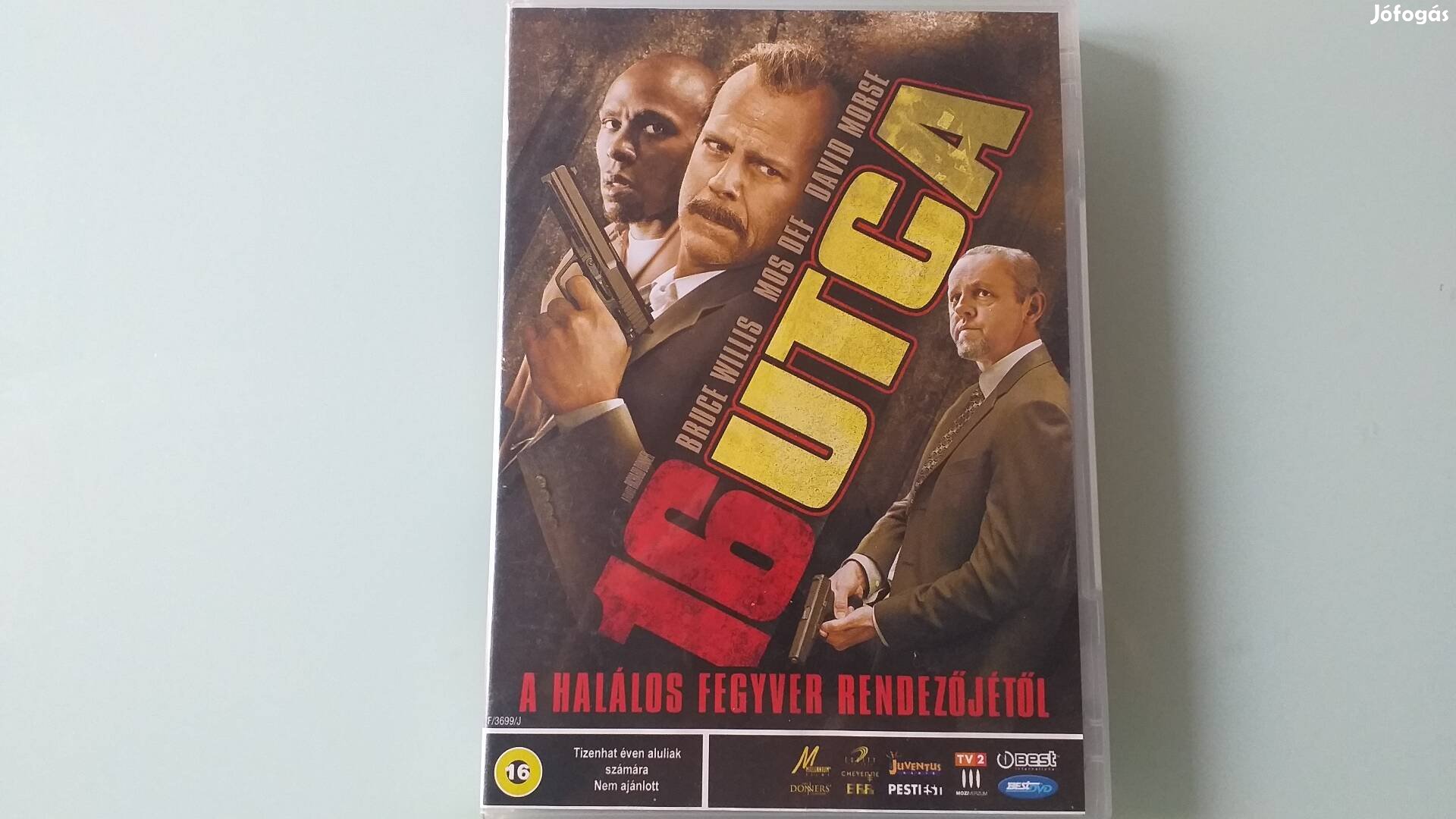 16 utca akciófilm DVD-Bruce Willis