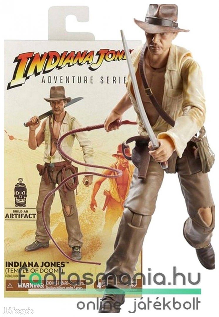 16cm Indiana Jones figura Temple of Doom Végzet temploma