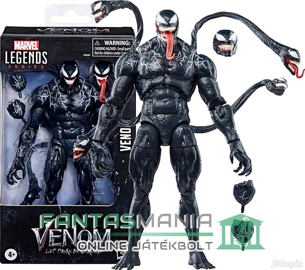 16cm Marvel Legends Venom extra-mozgatható figura, Tom Hardy mozis,