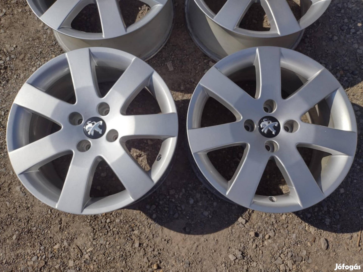 16os gyári Peugeot alufelni