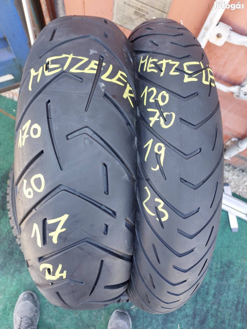 170/60r17 és 120/70r19 Metzeler Mororgumik ,Évjarat:2024/2023