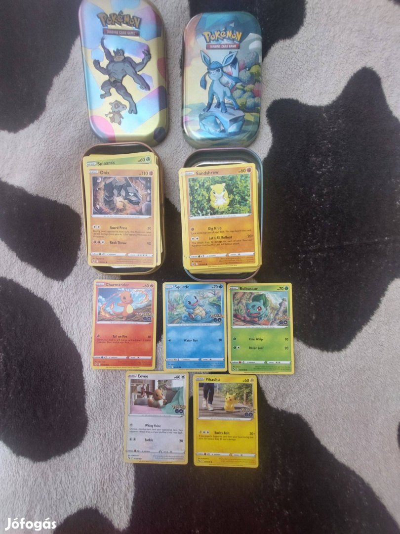 170db Különböző pokemon kártya