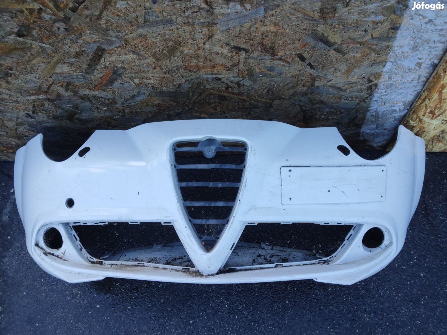 172958 Alfa Romeo MiTo 2008-2013 fehér színű első lökhárító