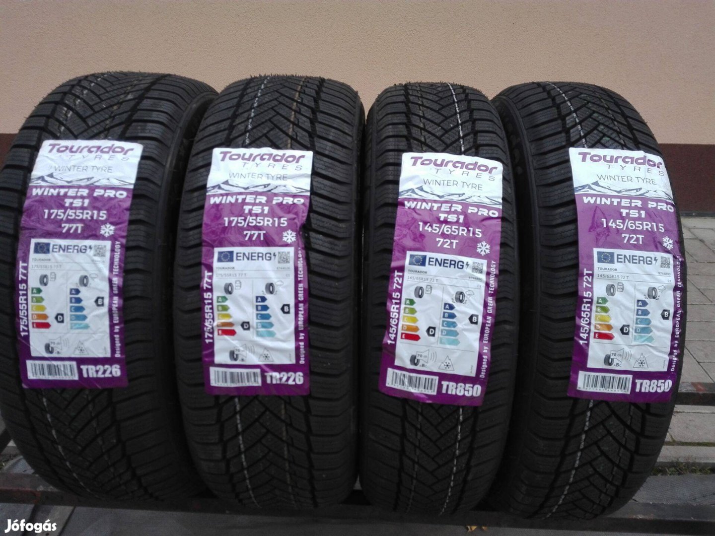 175/55R15 145/65R15 Új SMART Tourador téli gumi garnitúra