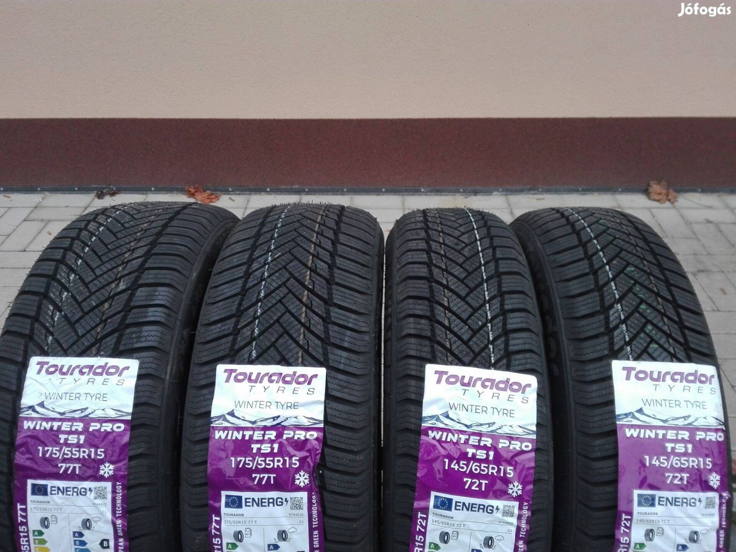 175/55R15 145/65R15 Új Tourador téli gumi garnitúra SMART