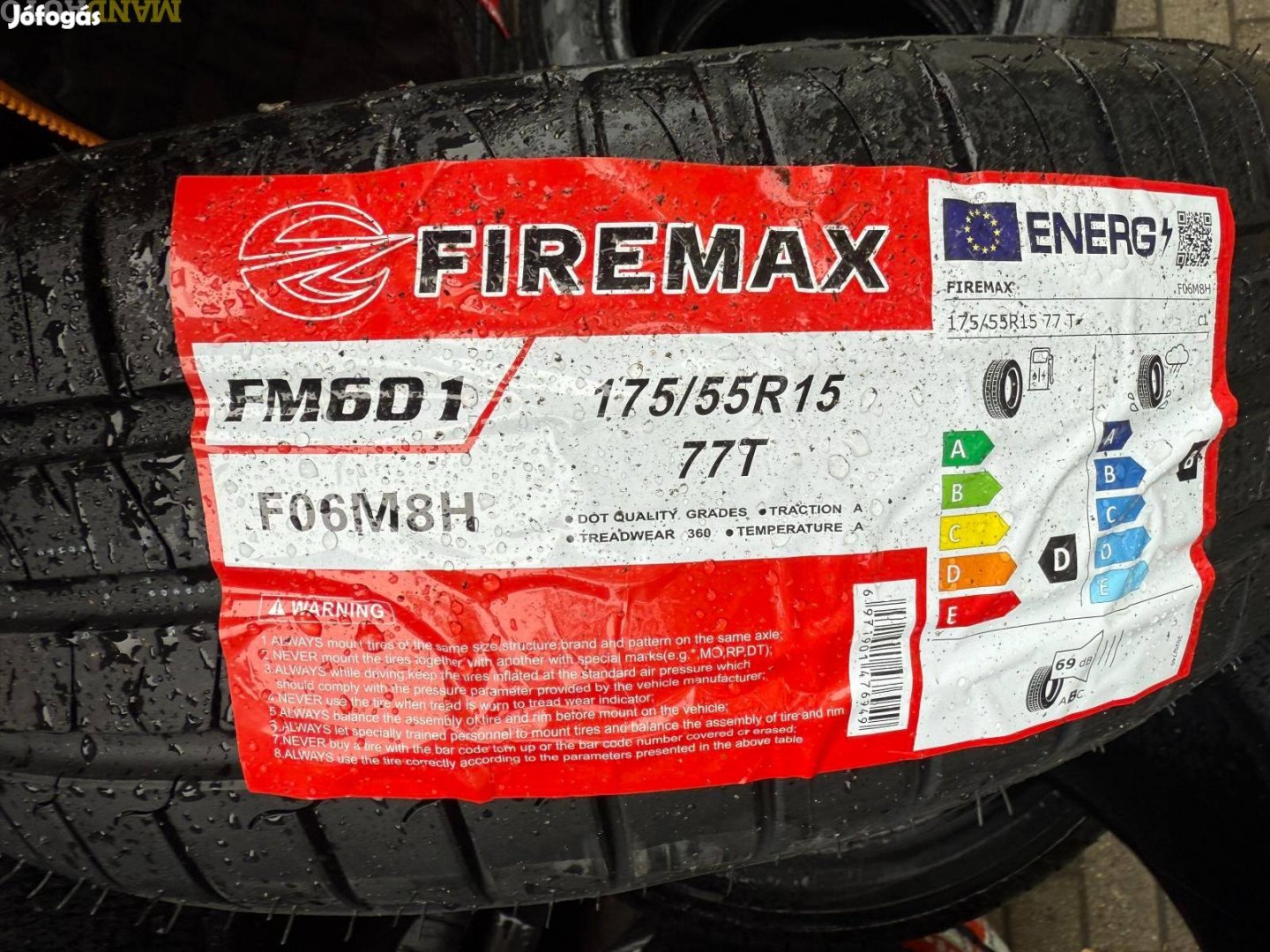 175/55R15 Firemax FM601,Új nyárigumi
