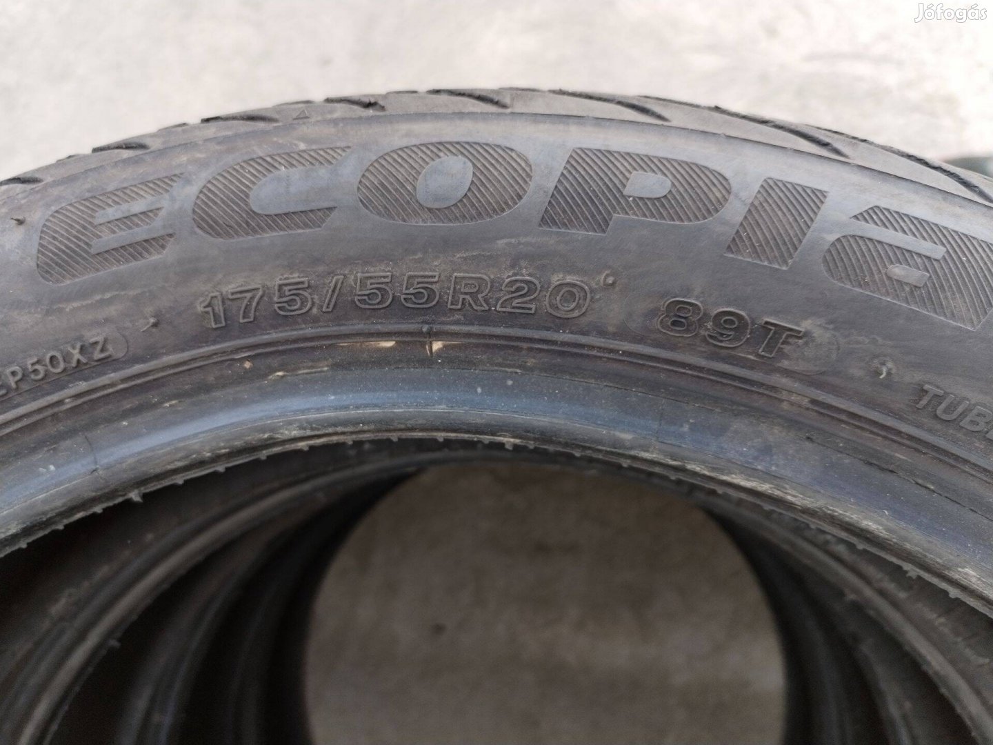 175 55 20 bridgestone 175/55 R 20 nyári gumi garnitura