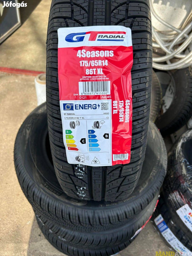 175/65R14 Gtradial 4Season(XL),Új négy évszakos gumi