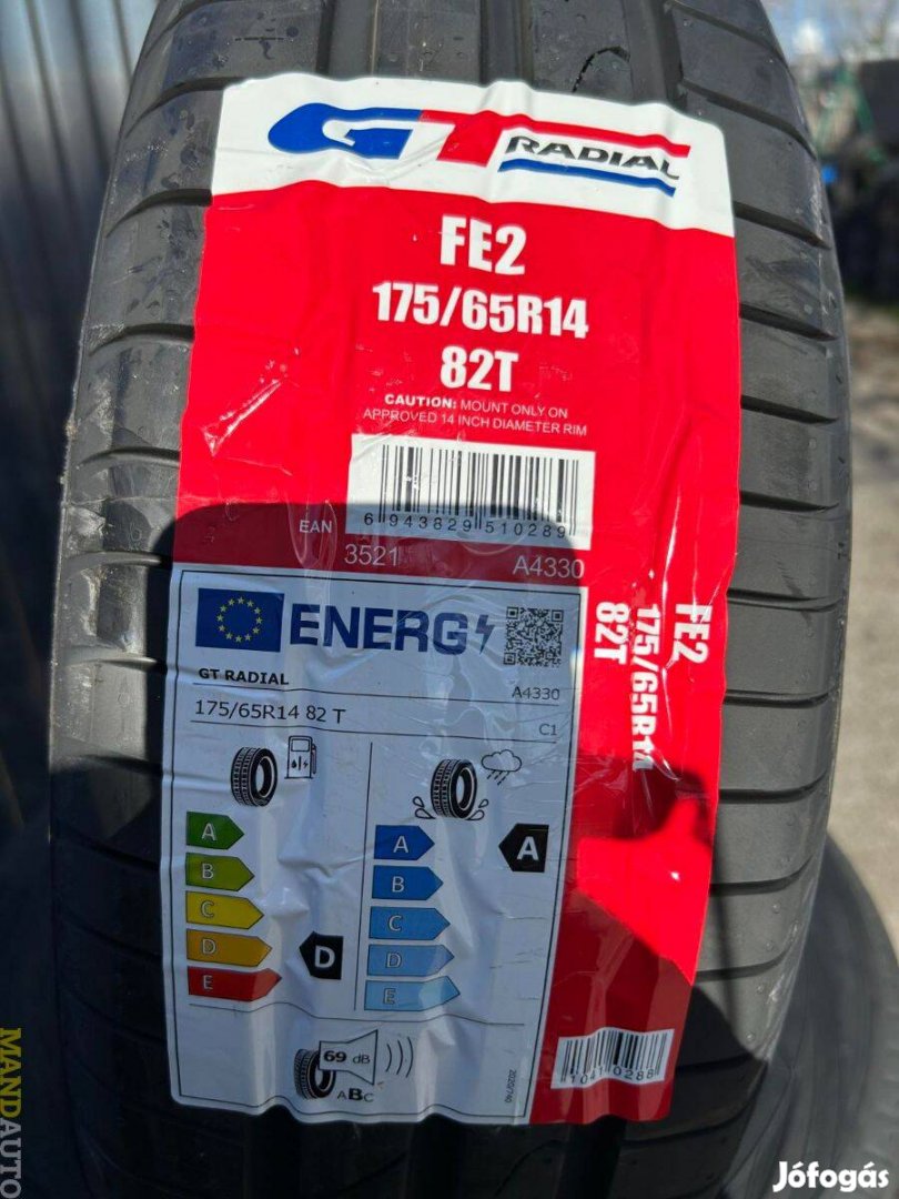175/65R14 Gtradial FE2,Új nyárigumi