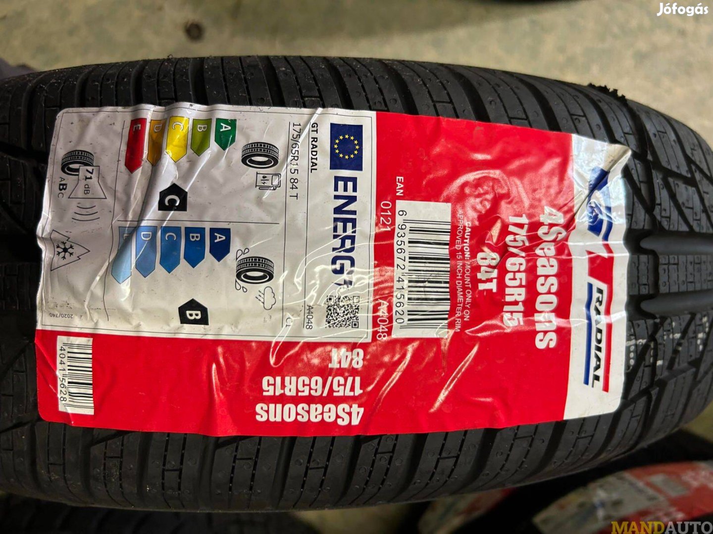175/65R15 Gtradial 4Season,Új négy évszakos gumi