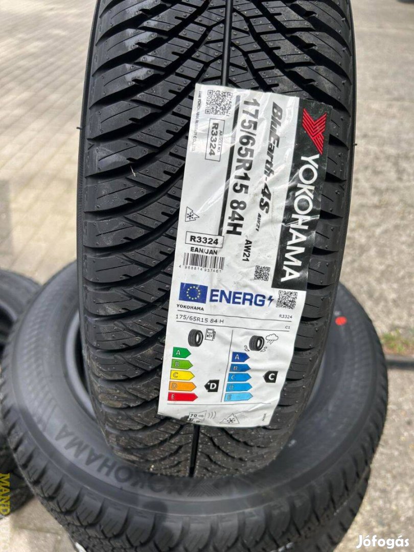 175/65R15 Yokohama AW21 4S,Új négy évszakos gumi