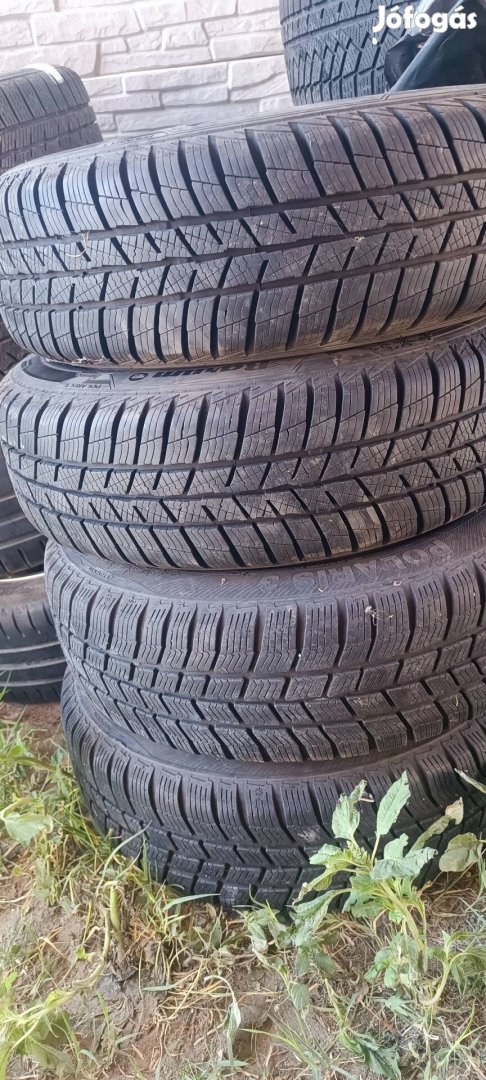 175 65 14 újszerű téli barum polaris 5 garnitúra 4x100as acélfelnivel