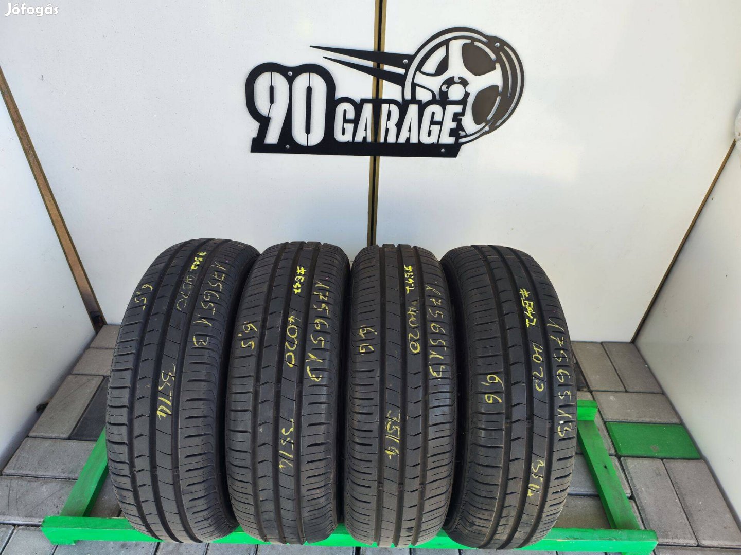175/65 R13 Tracmax 4db Nyárigumi 90Garage #547