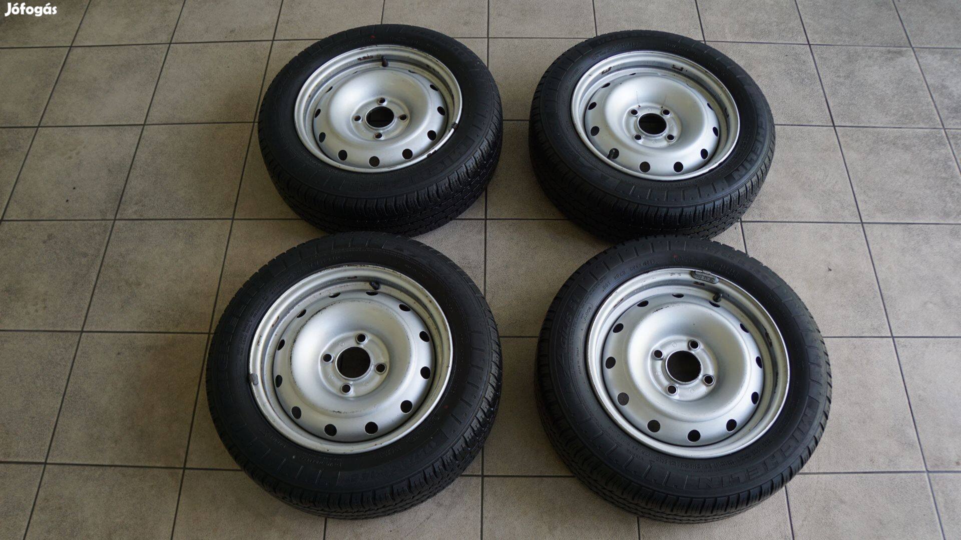 175/65 R14C Citroen Berlingo nyári gumik lemezfelnin
