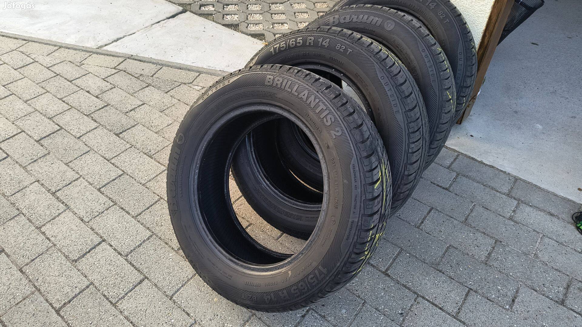 175/65 R14 Barum Brillantis 2 típusú nyári gumi eladó 14"