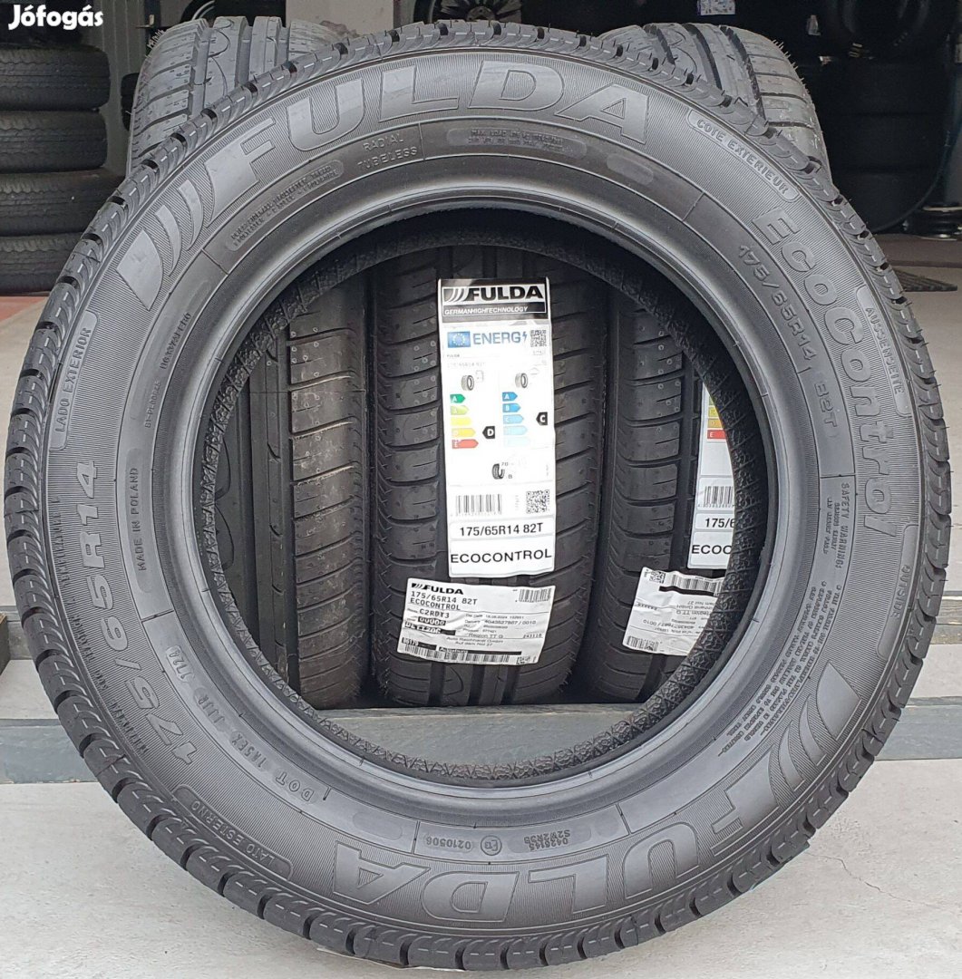 175/65 R14 Fulda Ecocontrol Új nyári gumi 4db 2024. /G302