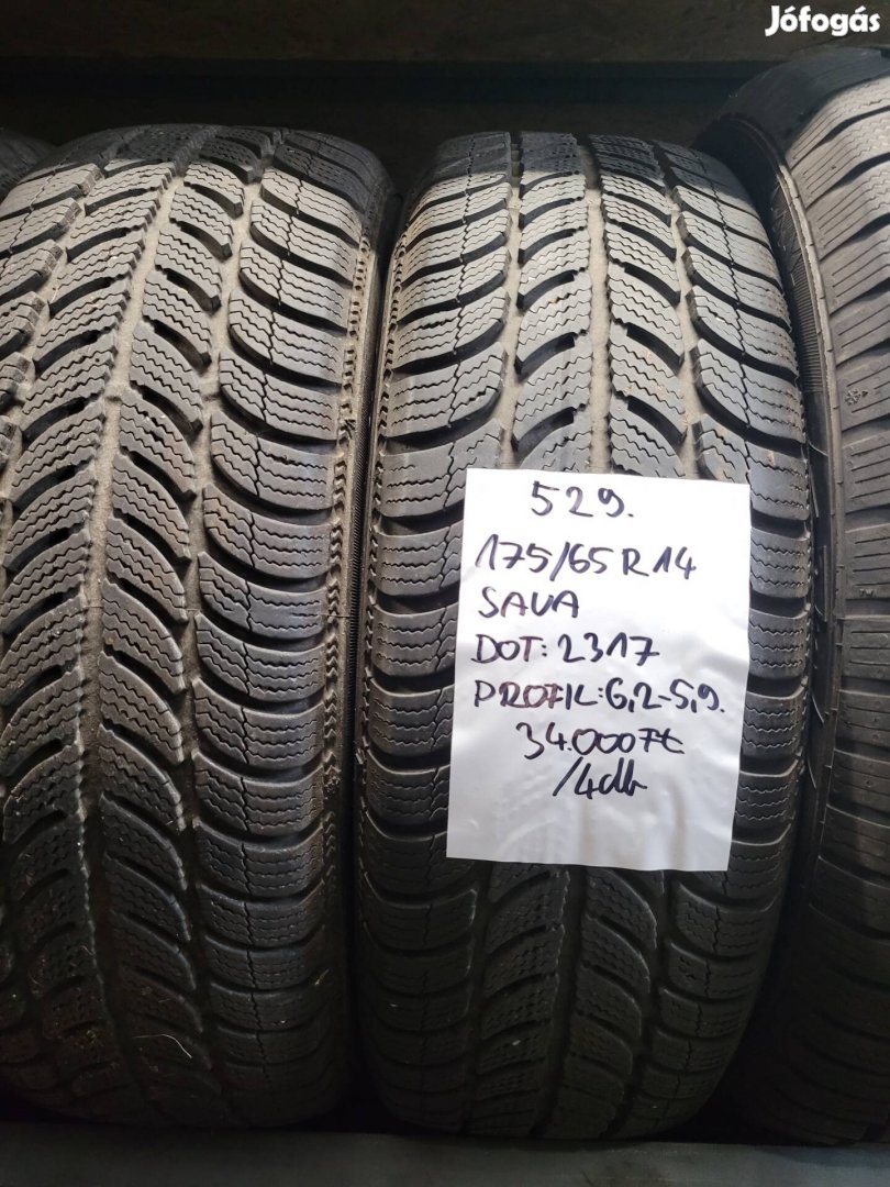 175/65 R14 Sava téli gumik