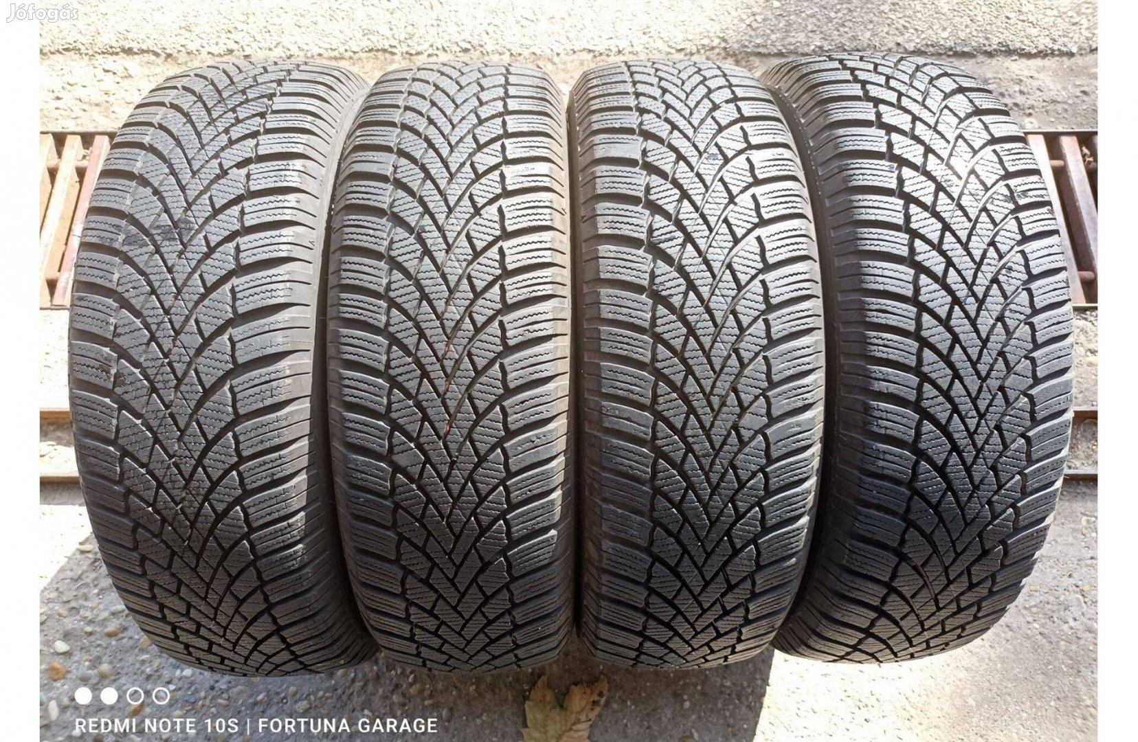 175/65 R14" Bridgestone használt téli garnitúra