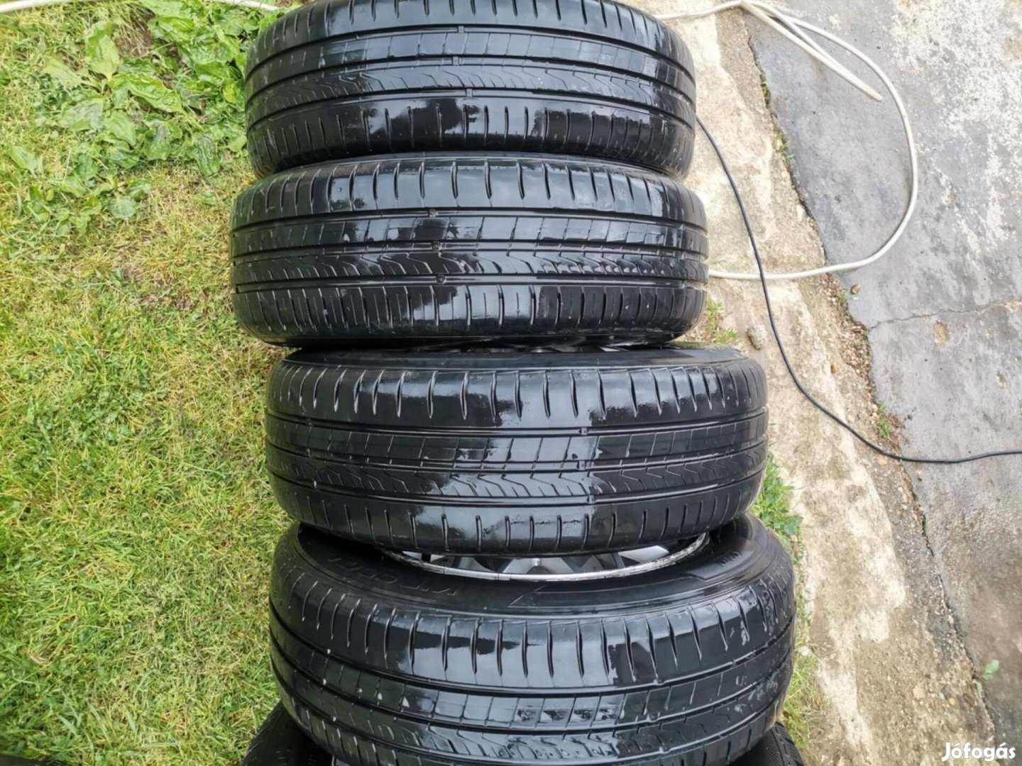 175/65 R14 garnitúra alufelnin eladó. 4*100