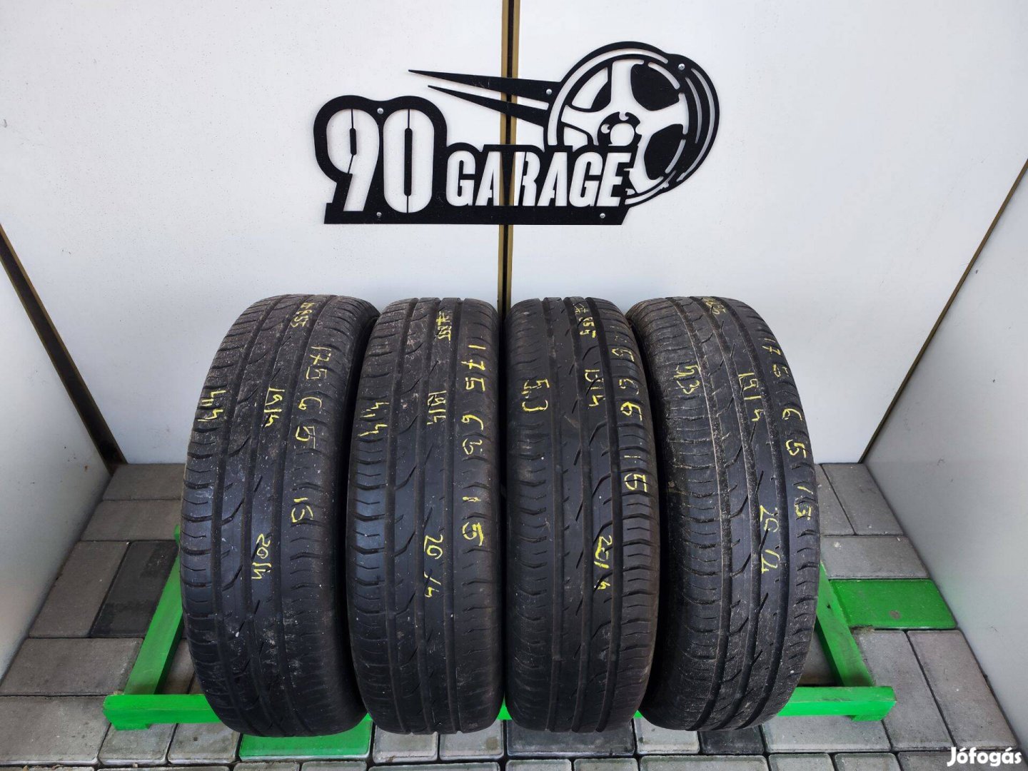 175/65 R15 Continental 4db Nyárigumi 90Garage #855