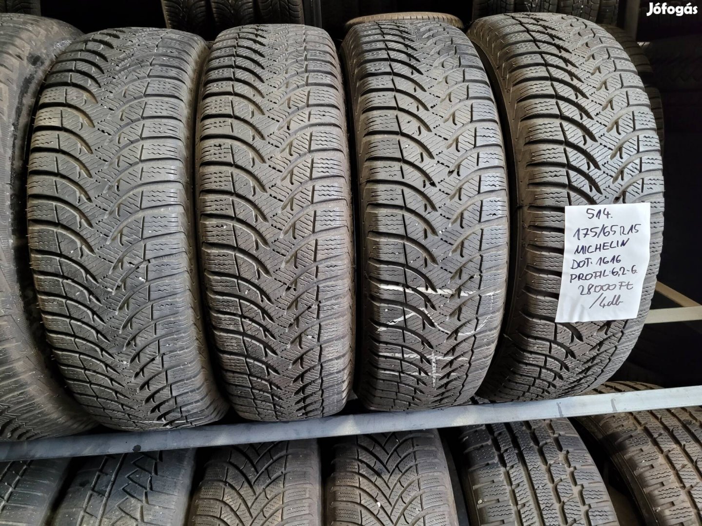 175/65 R15 Michelin téli gumik