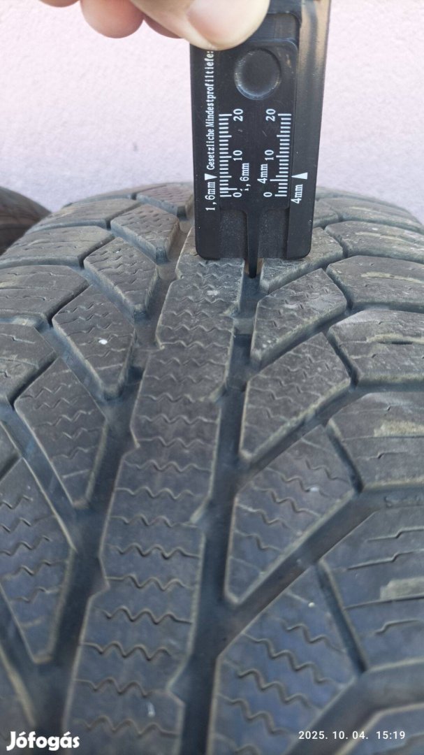 175/65 R15 használt Semperit téli gumi 5mm dot4417 4db