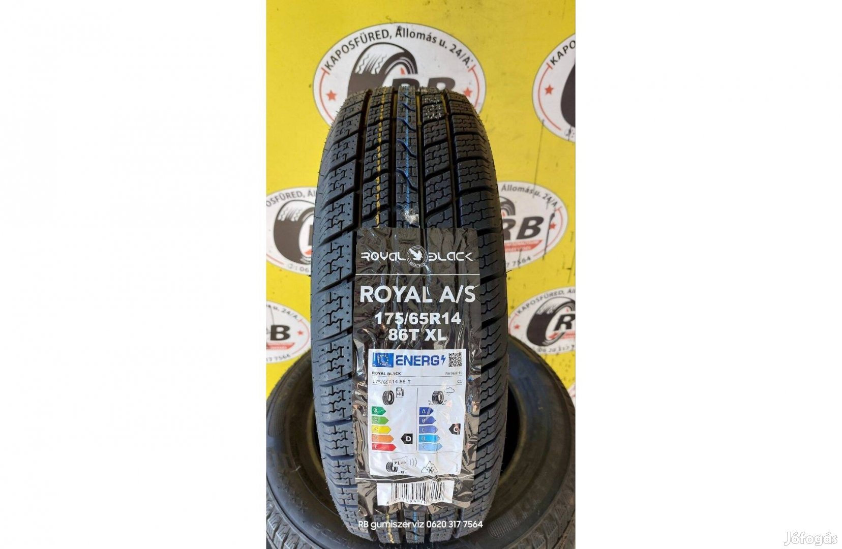 175/65 r14 Új Black Royal 4évszak 2024 16500 Ft/db