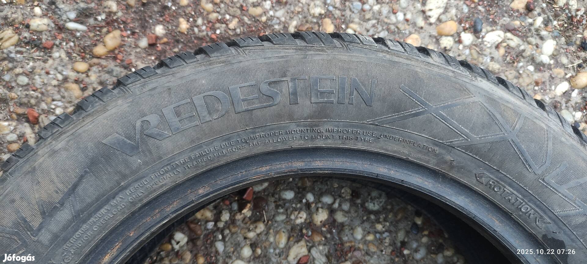 175/65 r15 Vredestein téli gumi