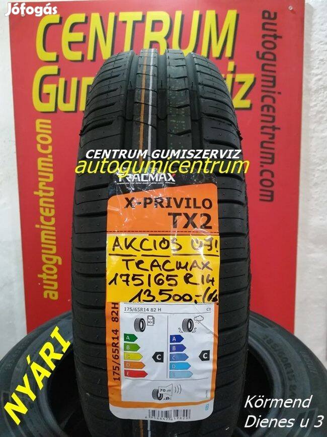 175/65r14 Tracmax nyári gumi 4DB