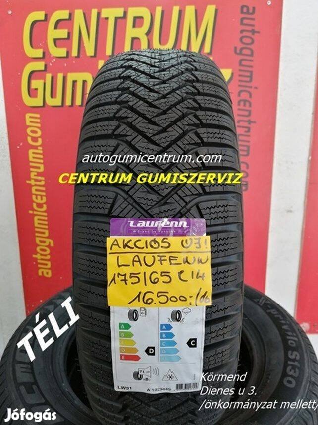 175/65r14 téli gumi újak -Laufenn. 16.500 Ft