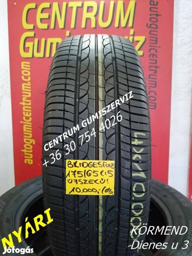 175/65r15 használt nyári gumi Bridgestone 4db