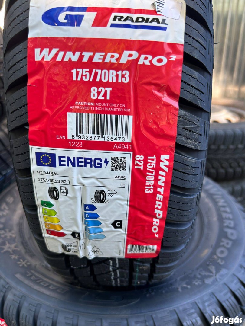 175/70R13 Gtradial Winterpro 2 Evo(Dot:2024!),Új téligumi