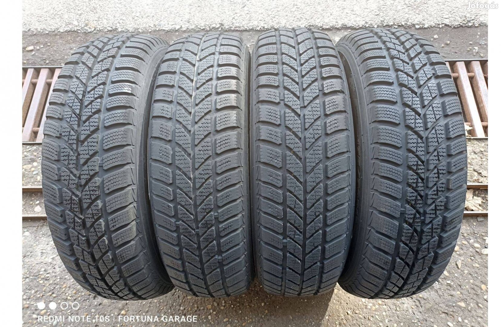 175/70 R13" Kingstar használt téli garnitúra