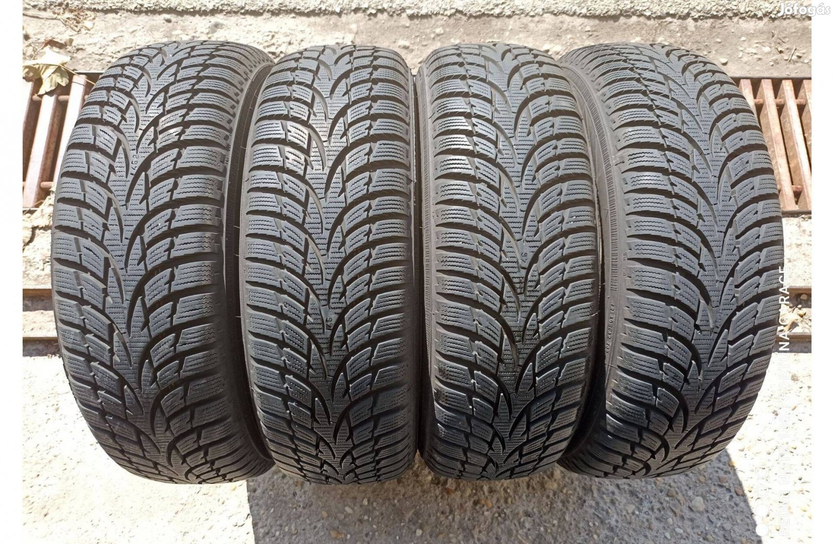 175/70 R13" Nokian használt téli garnitúra