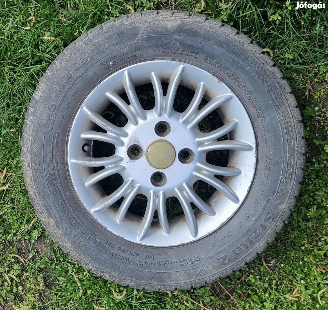 175/70 R13 nyári gumi alufelnivel