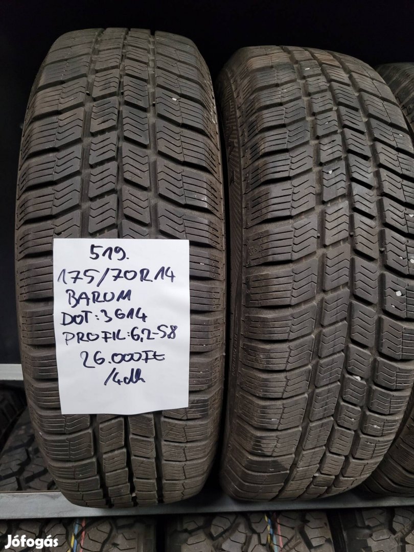 175/70 R14 Barum téli gumik