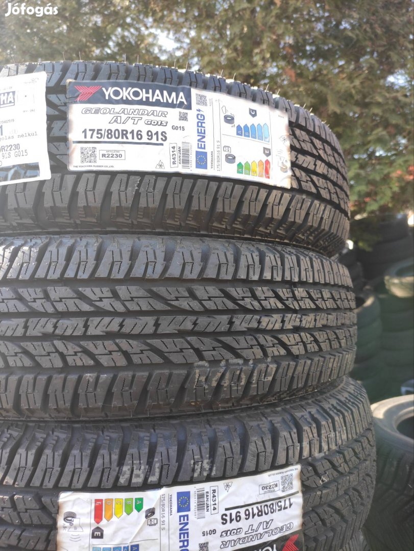 175/80r16 Yokohama új Lada Niva 156eft/4db