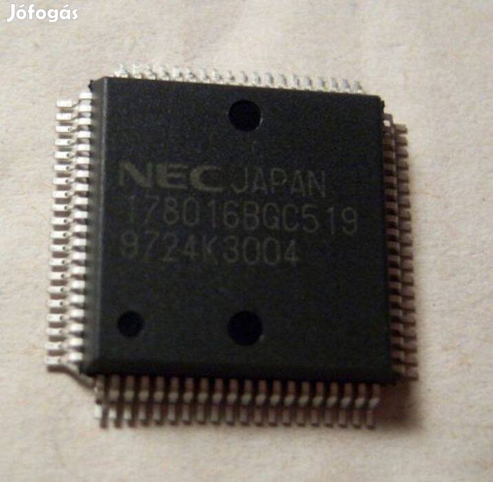 178016BGC519 (NEC) új (8-bit Single Chip Microcontroller)