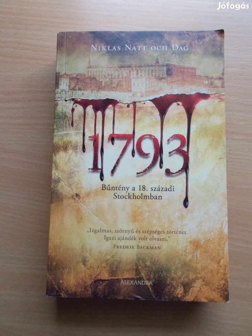 1793 Bűntény a 18. századi Stockholmban, Niklas Natt Och Dag