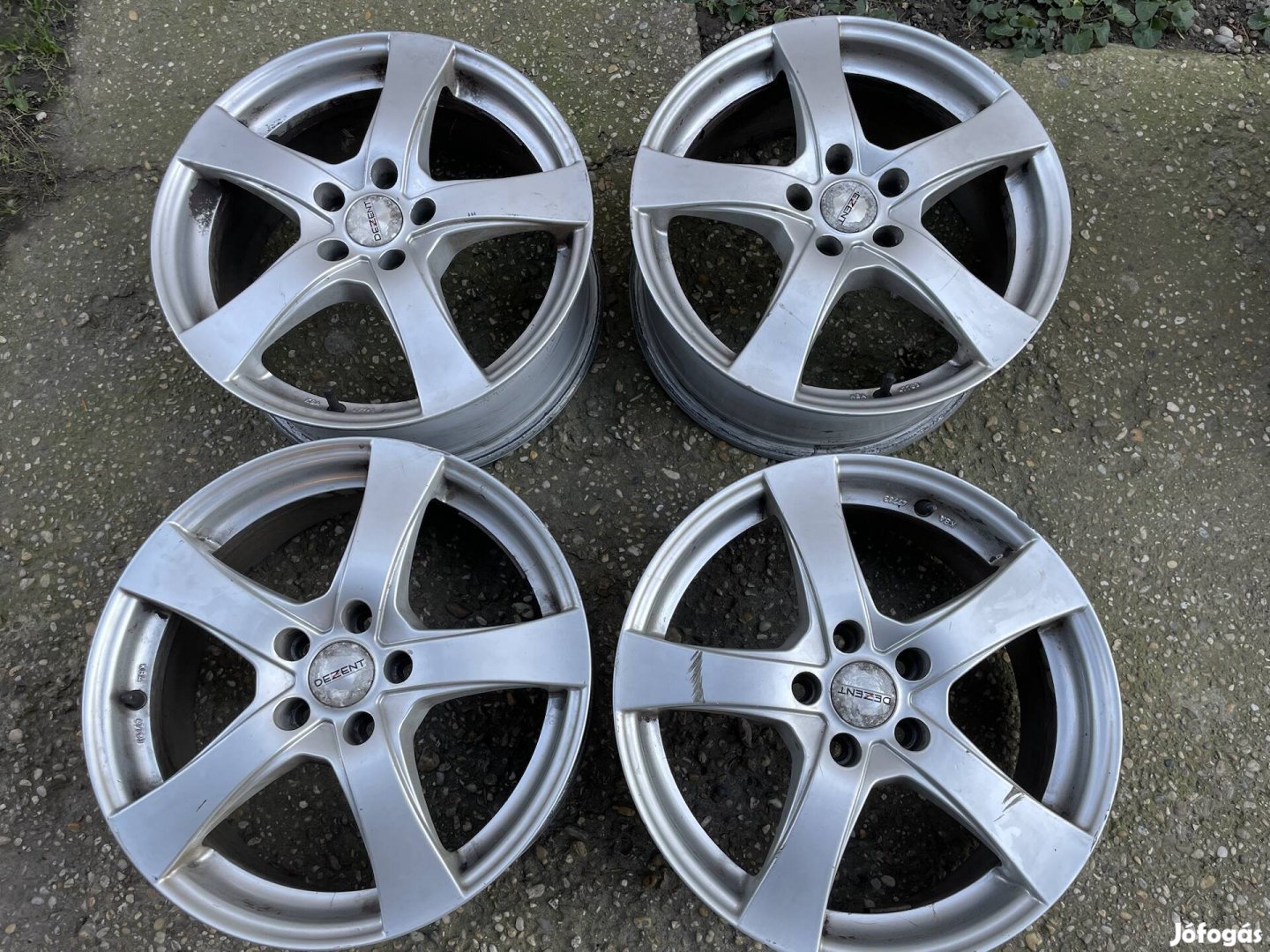 17 17" 5x108 Citroen Peugeot Ford Volvo Renault alufelni felni