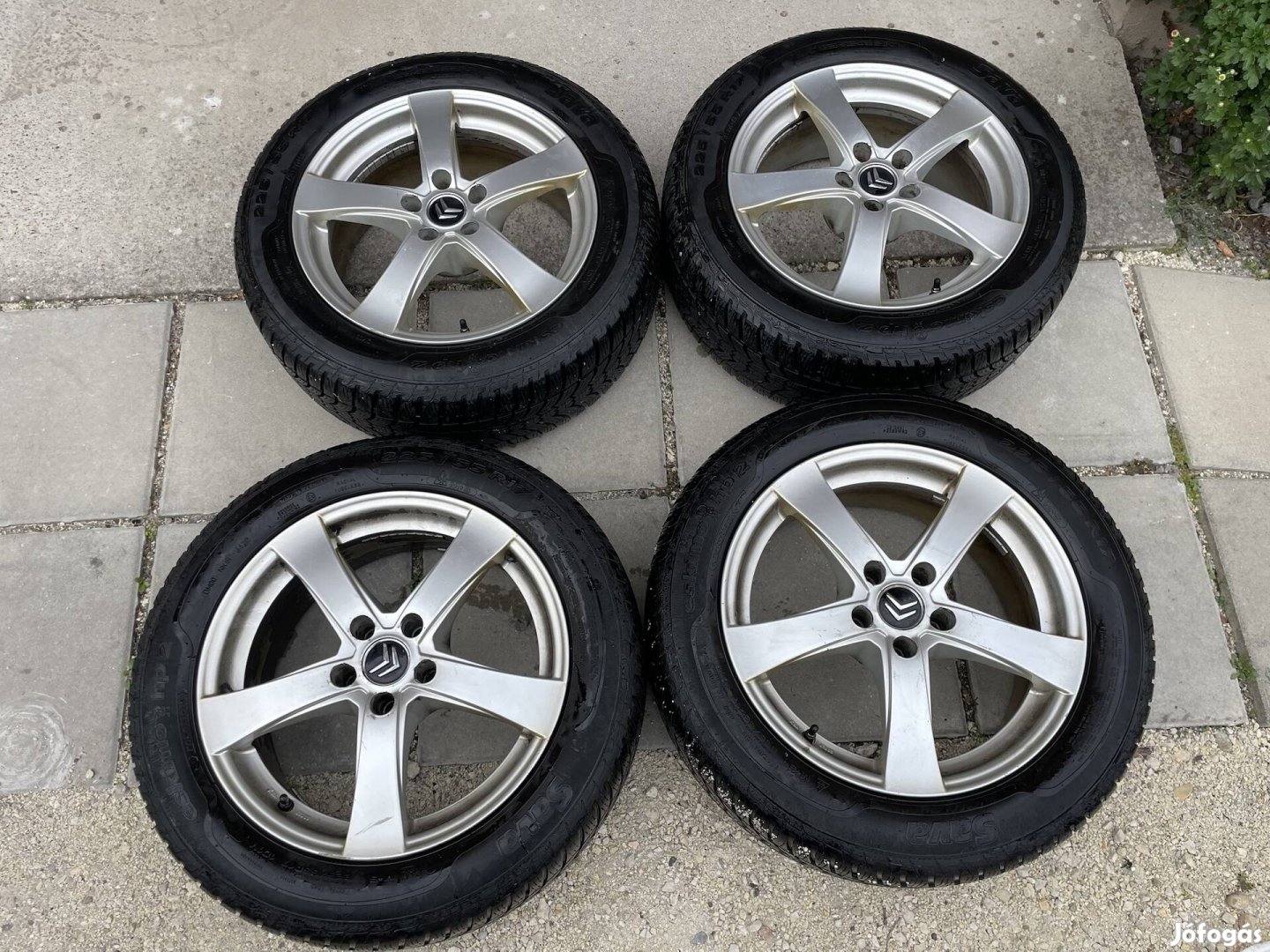 17 17" 5x108 Citroen Peugeot Renault Ford Volvo Jaguar alufelni felni