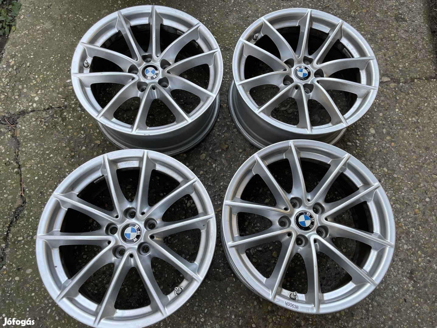 17 17" 5x112 BMW G30 G31 gyári alufelni felni tpms szenzor