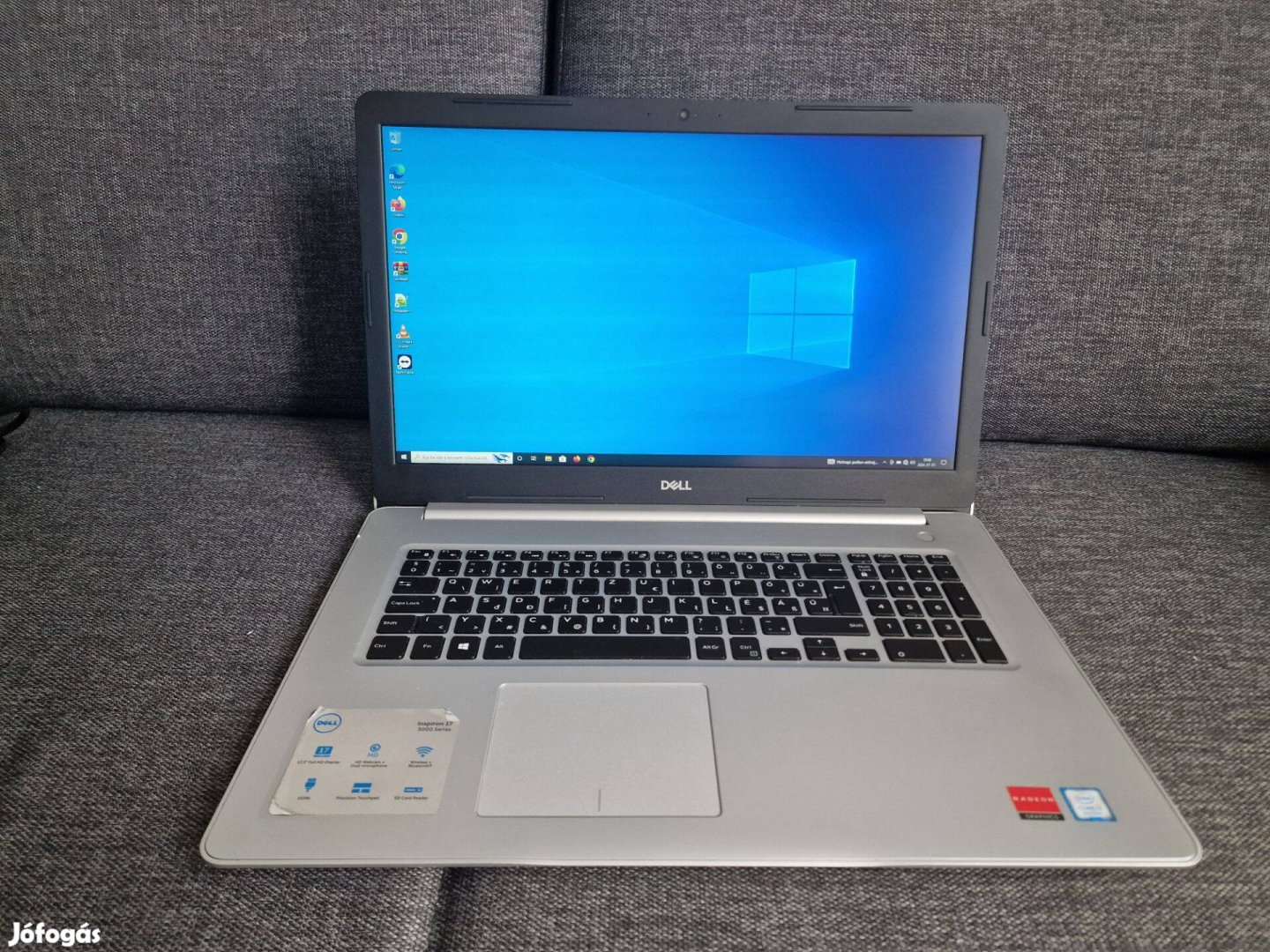 17,3 colos Dell Inspiron 5770 laptop 128Gb SSD + 500GB+1TB HDD