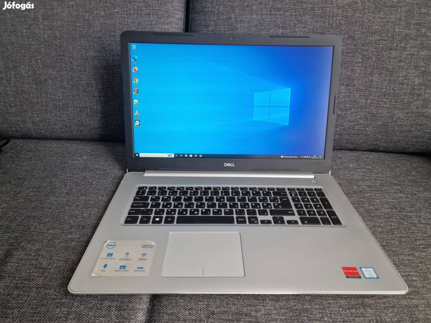 17,3 colos Dell Inspiron 5770 laptop 128Gb SSD + 500Gb+1TB HDD,