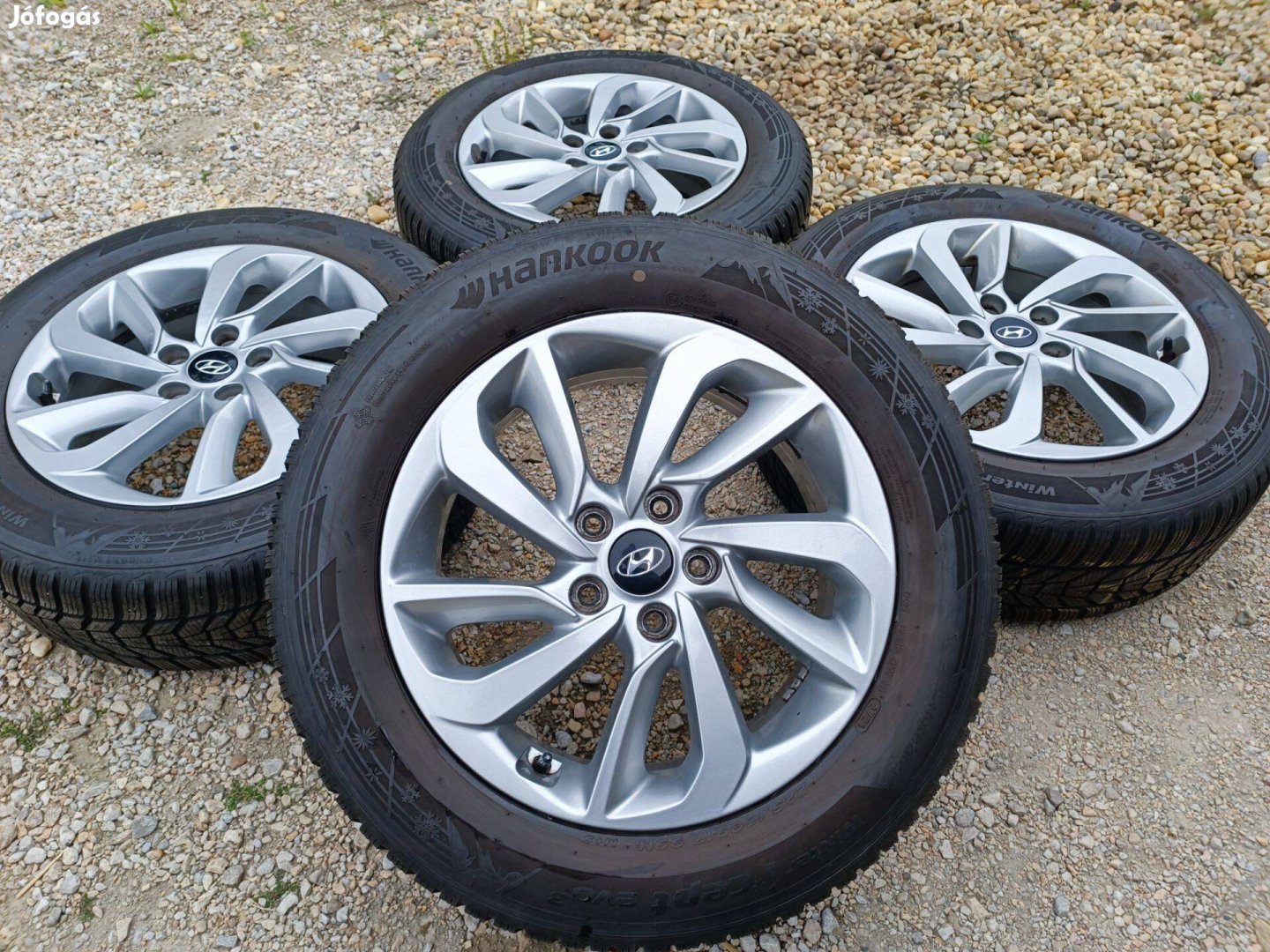 17"Gyári Hyundai alufelni 5*1143 téli gumi szenzor Tucson Kia Sportage